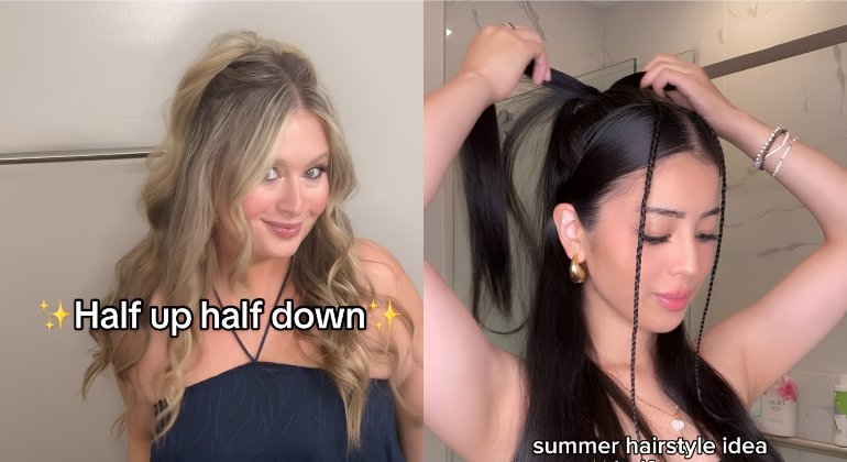 The Half-Up, Half-Down