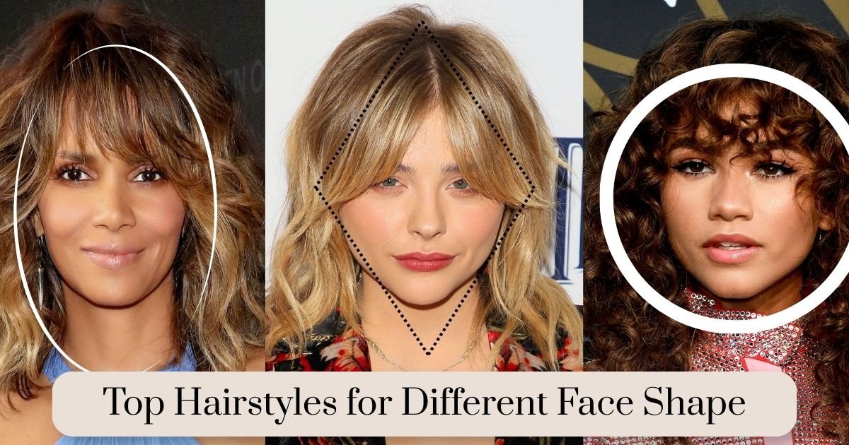 Top Hairstyles for Different Face Shape