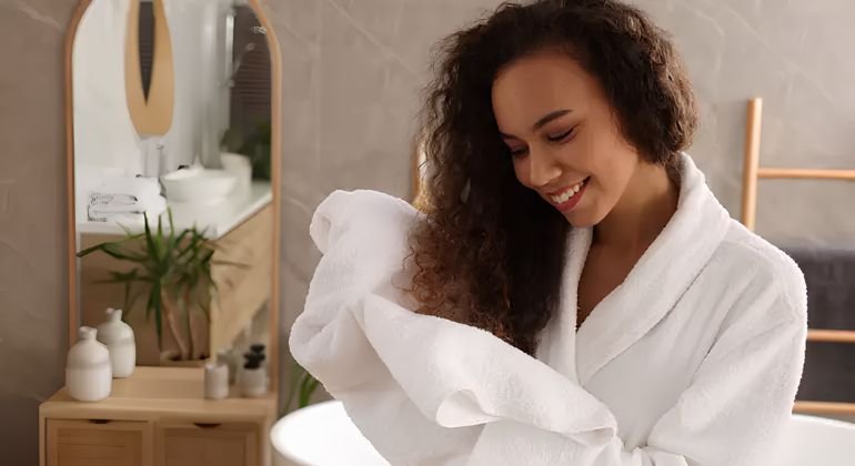 Towel Dry or Use a Microfiber Towel
