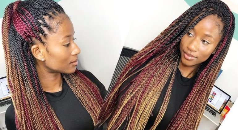 Twist It Up Faux Locs or Senegalese Twists