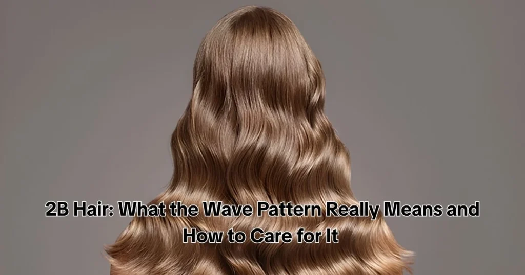 2B Hair What the Wave Pattern Really Means and How to Care for It