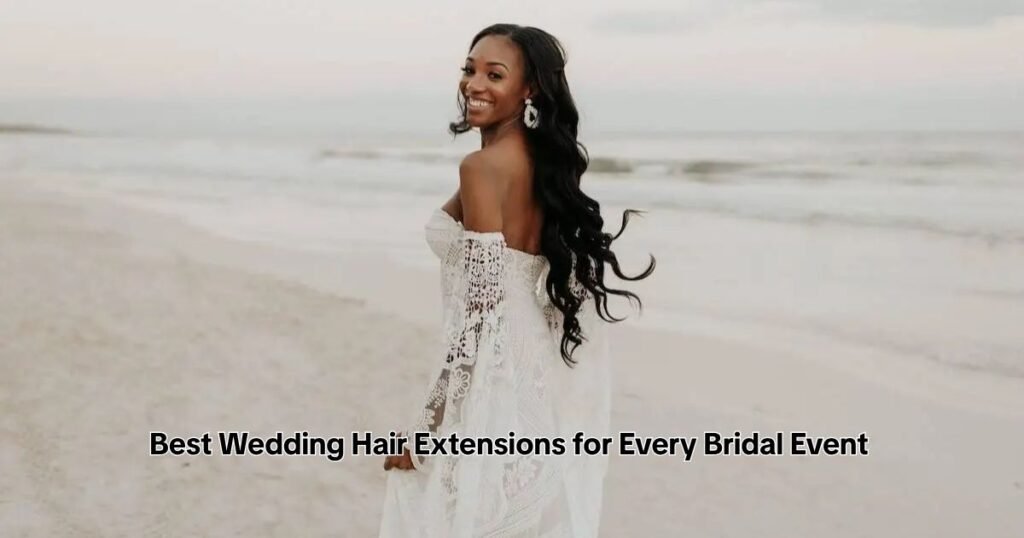 Best Wedding Hair Extensions for Every Bridal Event