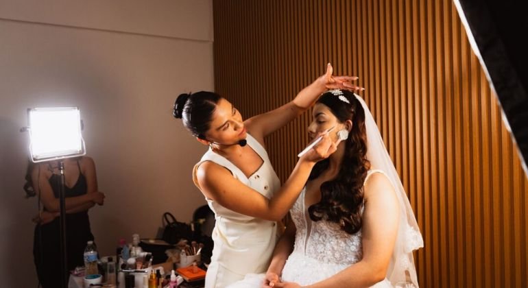 Bridal Shower and Hair Trial Start With Clip-Ins