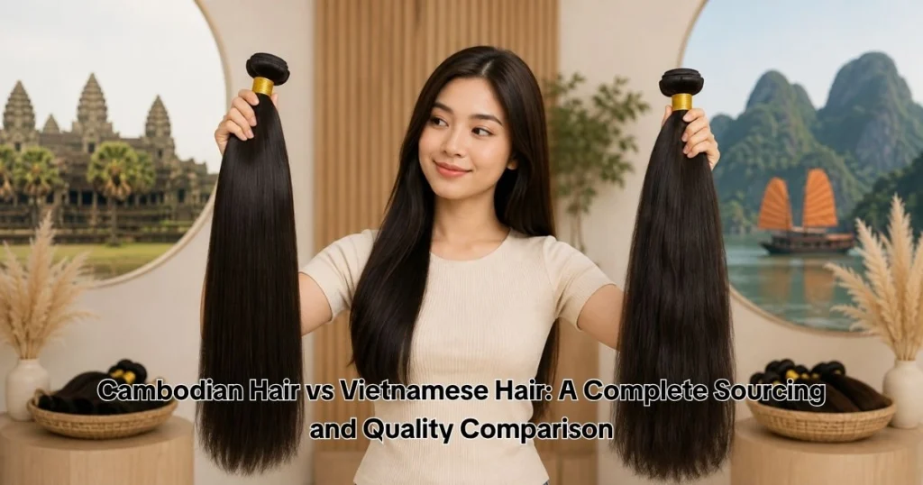 Cambodian Hair vs Vietnamese Hair A Complete Sourcing and Quality Comparison