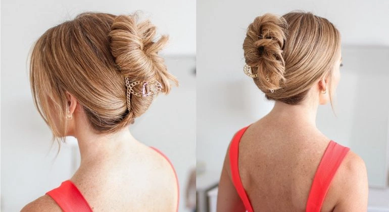Claw Clip Hairstyle