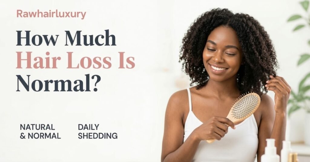 How Much Hair Loss Is Normal A Simple Guide to Daily Hair Shedding