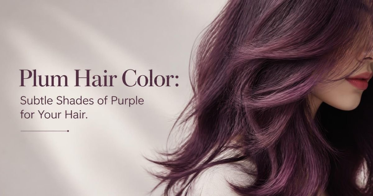 Plum Hair Color Subtle Shades of Purple for Your Hair