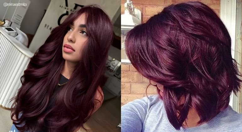Rich Burgundy-Plum Shades