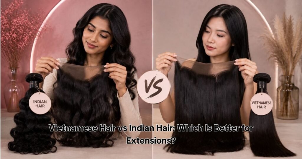 Vietnamese Hair vs Indian Hair Which Is Better for Extensions