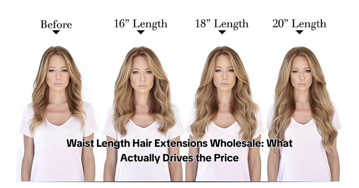 Waist Length Hair Extensions Wholesale What Actually Drives the Price