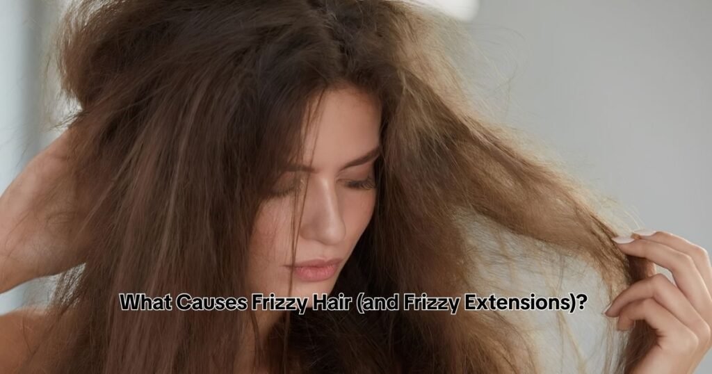 What Causes Frizzy Hair (and Frizzy Extensions)