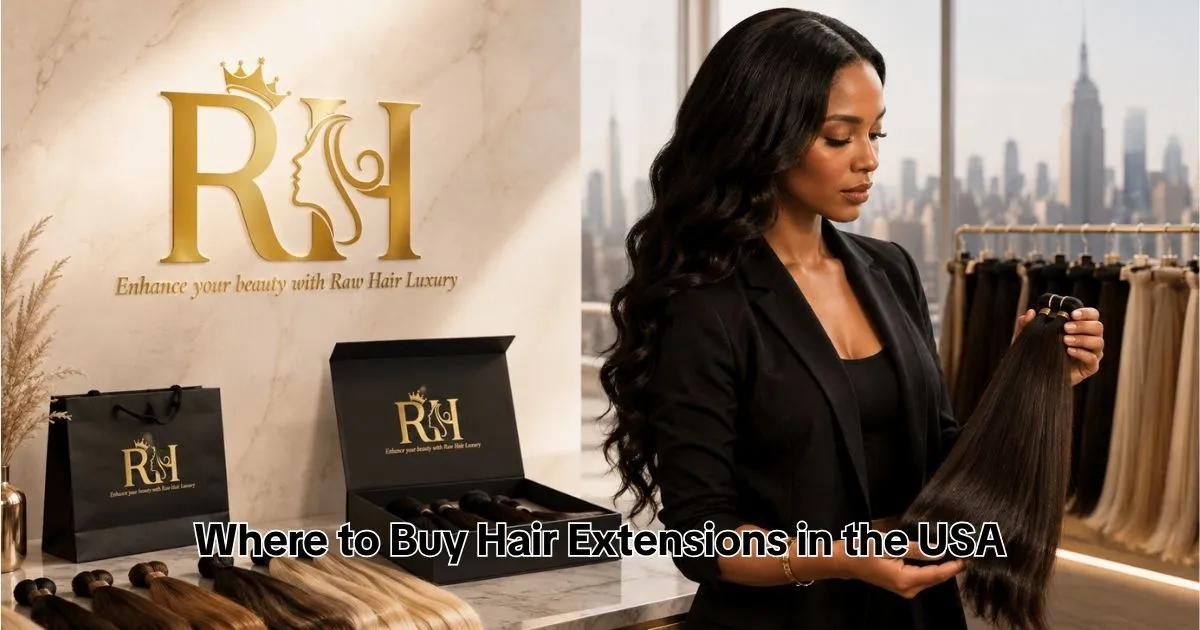 Where to Buy Hair Extensions in the USA