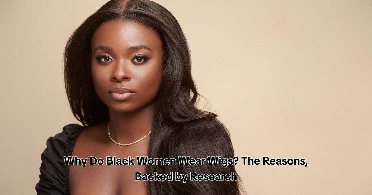 Why Do Black Women Wear Wigs The Reasons, Backed by Research