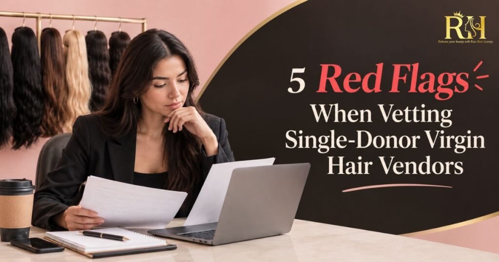 5 Red Flags When Vetting Single-Donor Virgin Hair Vendors