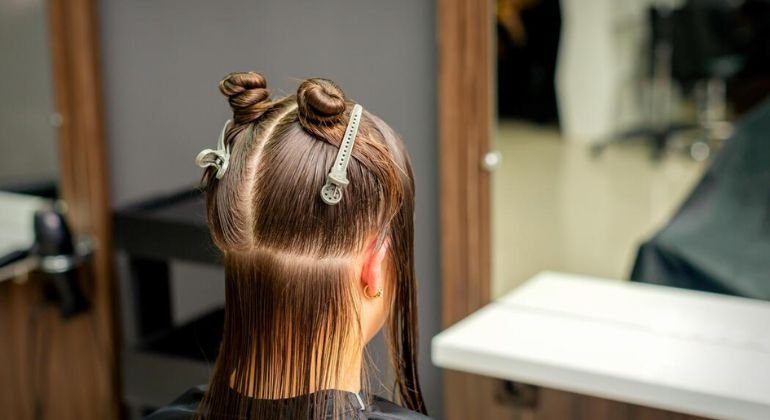 Divide Your Hair Into Sections