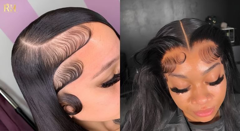 Styling Baby Hairs on a Lace Front Wig or Frontal