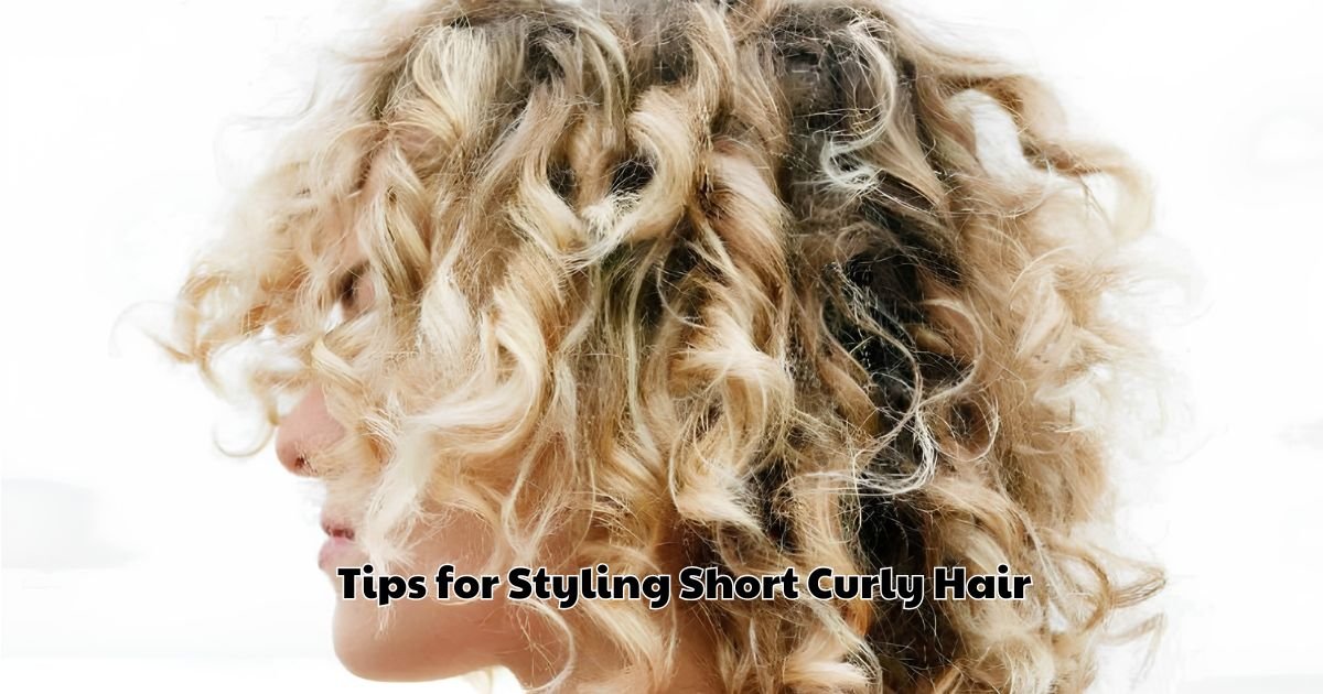 Tips for Styling Short Curly Hair