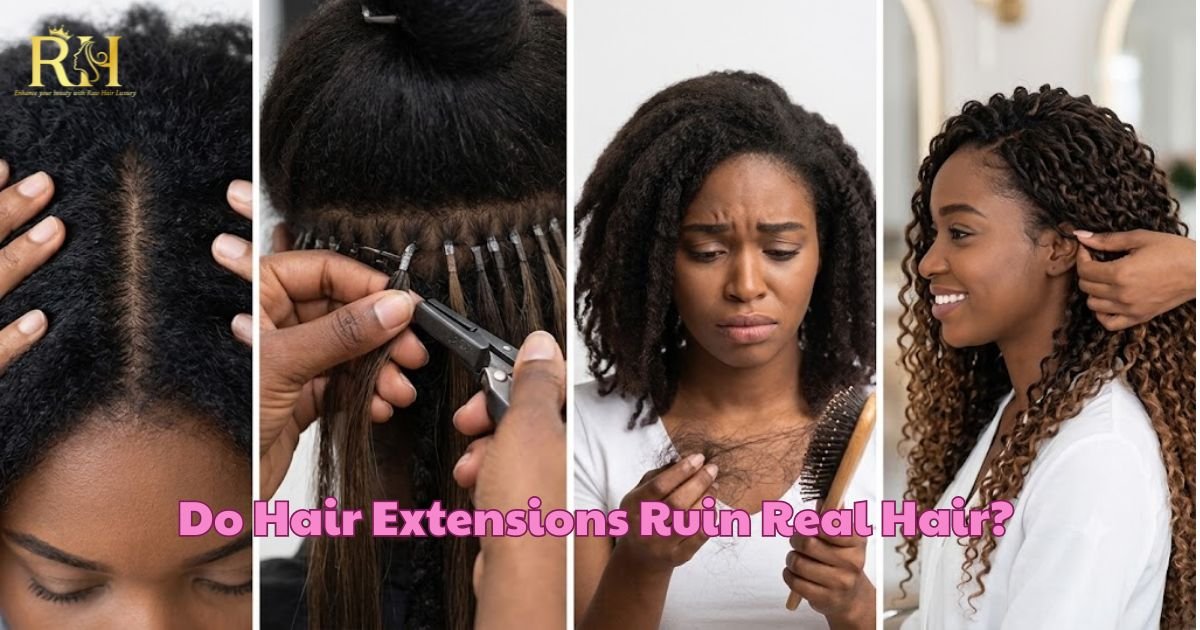 Do Hair Extensions Ruin Real Hair