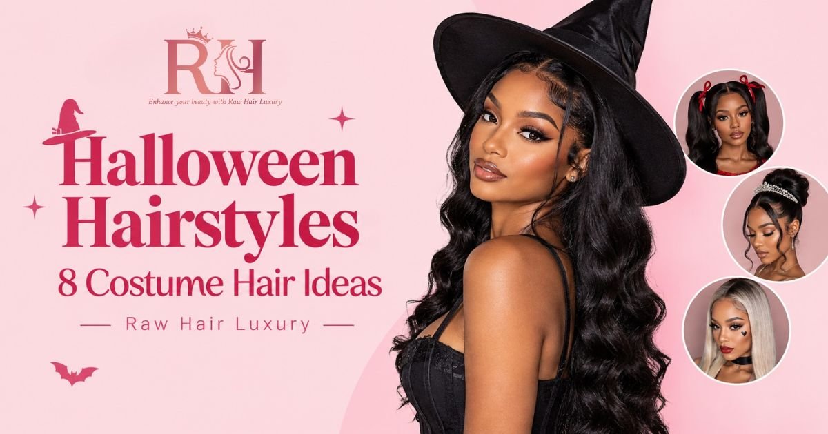 Halloween Hairstyles 8 Costume Hair Ideas Raw Hair Luxury