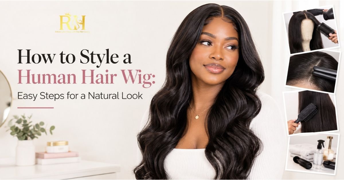 How to Style a Human Hair Wig Easy Steps for a Natural Look