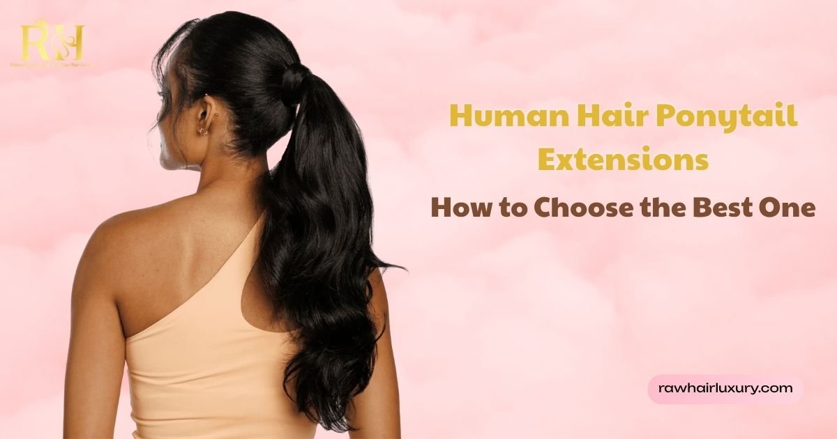 Human Hair Ponytail Extensions How to Choose the Best One