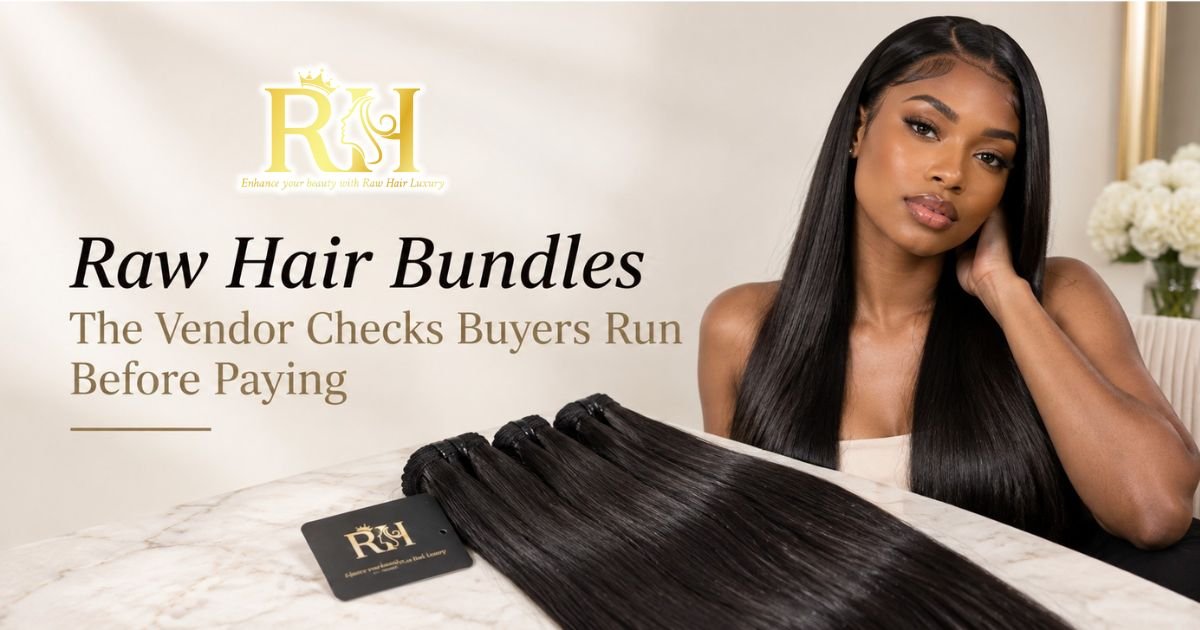Raw Hair Bundles The Vendor Checks Buyers Run Before Paying