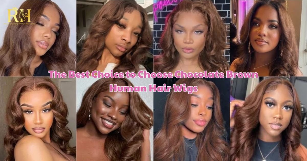 The Best Choice to Choose Chocolate Brown Human Hair Wigs